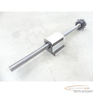Rexroth Emag - шпиндельний / гвинтовий привід + R150357086 кульковий шпиндельний горіх SN: 174