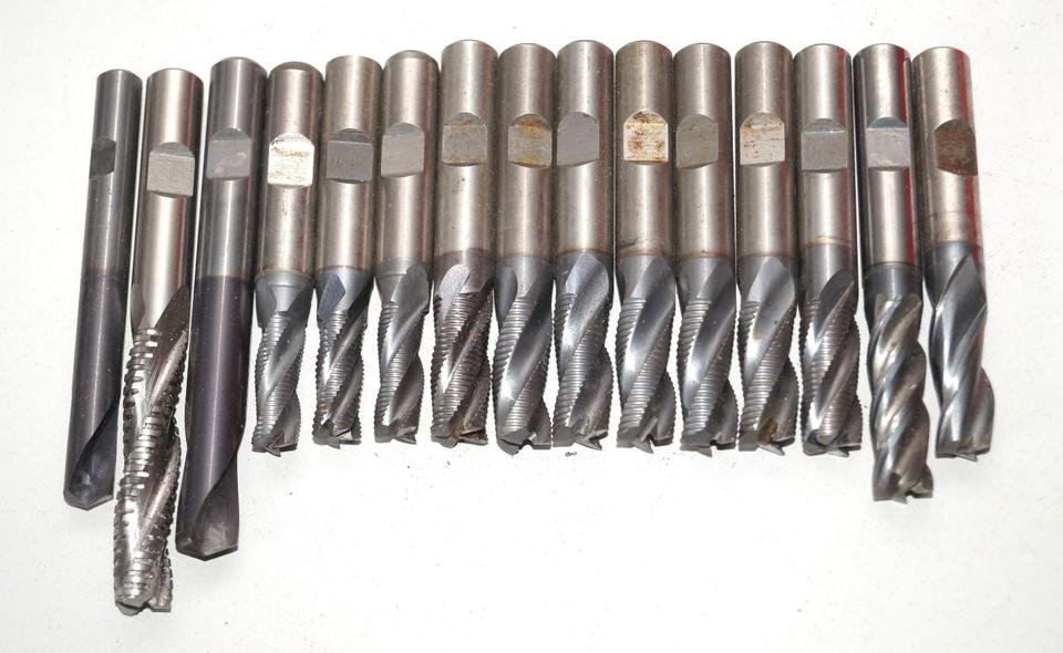 15x Schaftfräser Ø 8-10 mm Garant PWZ protostar Holex Fräser