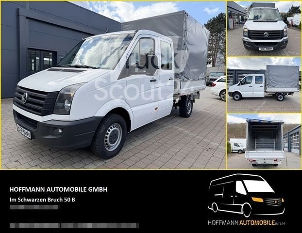 VW Crafter Pritsche Plane 35 средний DoKa *AHK 3.5 T используется