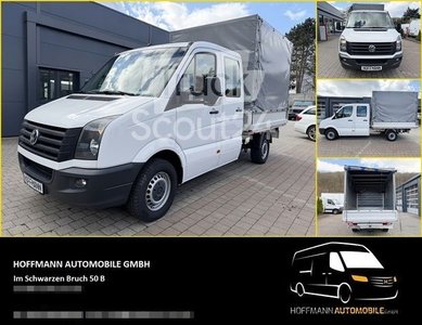 VW Crafter Pritsche Plane 35 средний DoKa *AHK 3.5 T используется