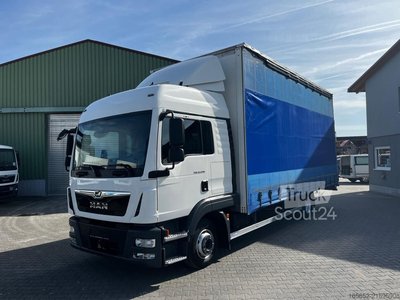 Sliding Plan MAN TGL 8.220 Euro 6 4x2 Jumbo Gardine (13) used