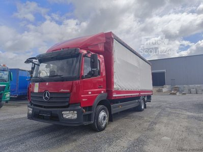 Sliding Plan Mercedes-Benz Atego 1224 Plane 4x2 Euro 6 LBW (47) used