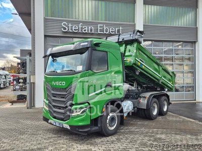 Kipper Iveco AS300X58Z HR ON+ Meiller Bordmatic AHK New