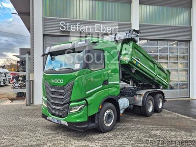 Kipper Iveco AS300X58Z HR ON+ Meiller Bordmatic AHK New