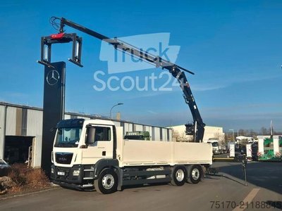 MAN TGS 26.460 6x2 Construction material / Hiab 177 K used