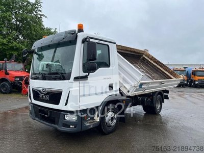 Tilt truck MAN TG-L 12.250 4x2 BB 2-axis dumper 6cylinder used