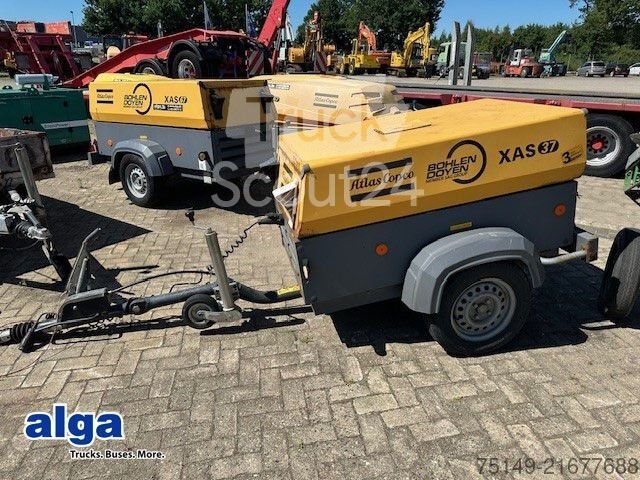 Sonstige Atlas Copco XAS 37, Kompressor, 7bar, Kubota, 1.073 Std. gebraucht