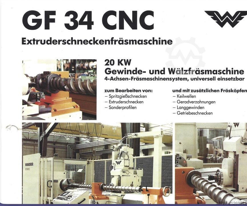 Wanderer GF 34 CNC