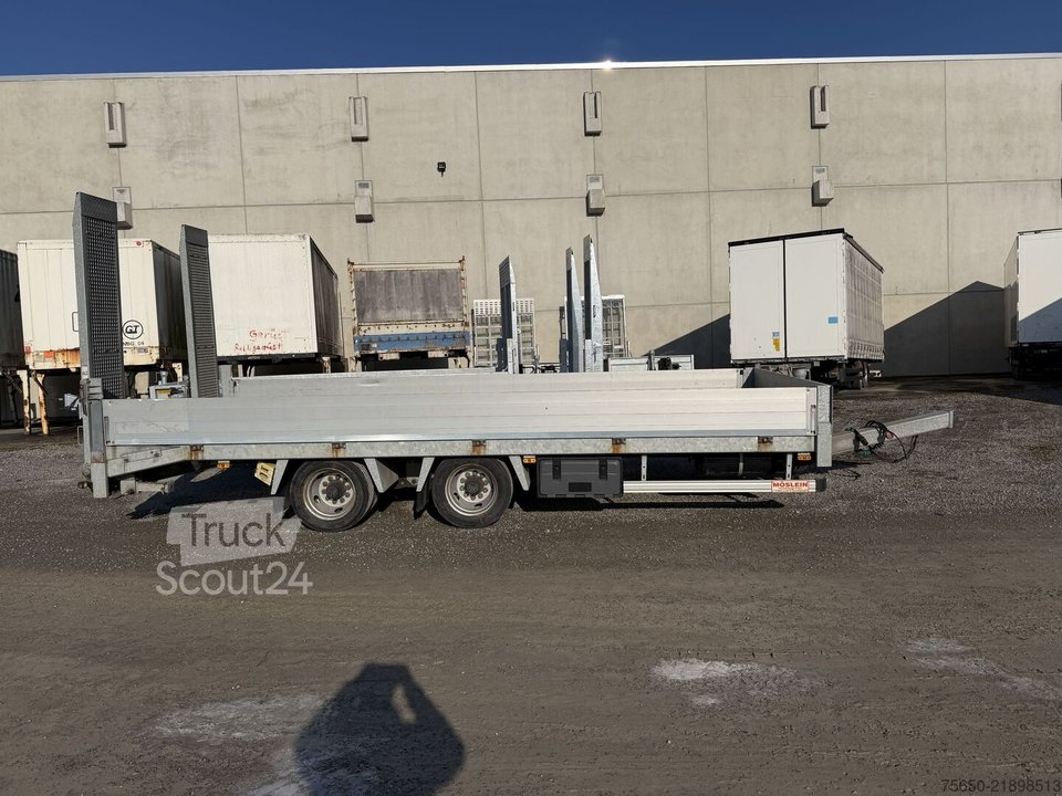 Tieflader Anhänger Humbaur HBT  13,6 T Tandemtieflader gebraucht