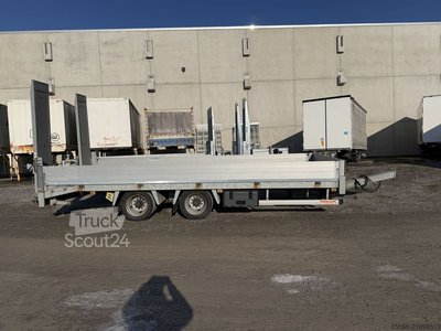Tieflader Anhänger Humbaur HBT  13,6 T Tandemtieflader gebraucht