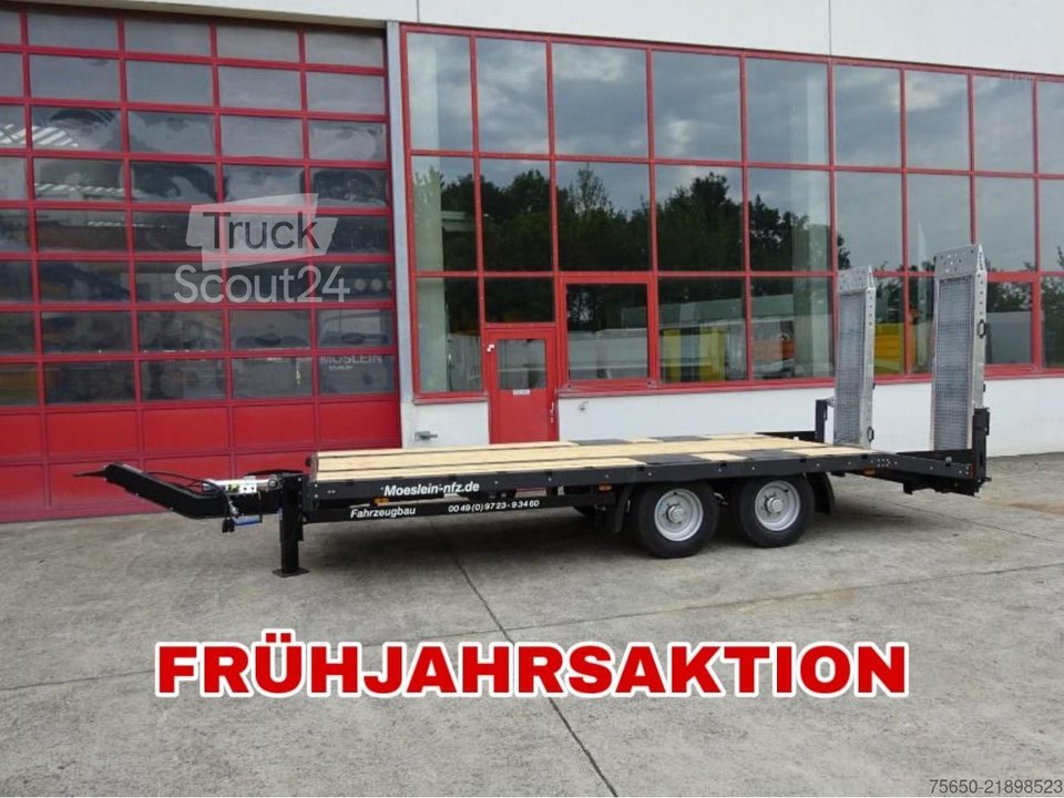 Tieflader Anhänger Möslein TTT 13- 6,28P  Neuer Tandemtieflader 13 t GG neu
