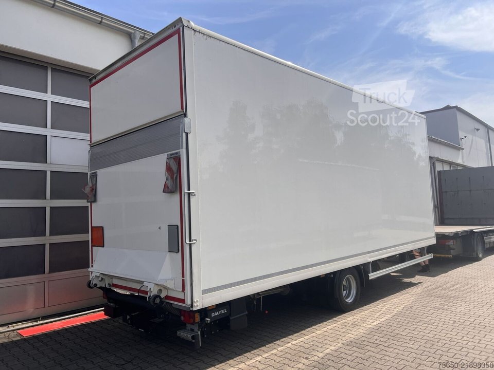 Kofferanhänger Ackermann Z-KA-F10.5/7,5  1 Achs Kofferanhänger mit Ladebordwand 10,5 t GG gebraucht