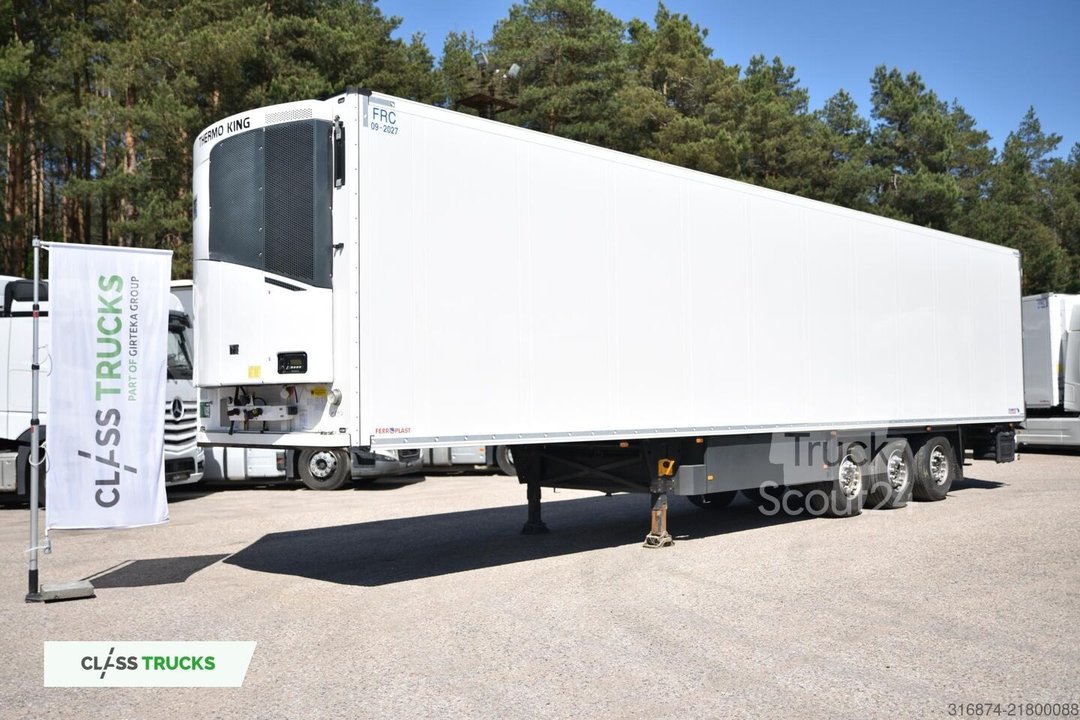 Refrigerated semi-trailers SCHMITZ CARGOBULL SKO DoubleDeck FP 60 SLXi300 LiftingAxle used
