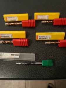 Sandvik 5x Schaftfräser Fräser Set CNC Werkzeug