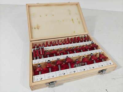 Fräsersatz 35- teilig 8 mm zu Oberfräse Fräser Satz Set
