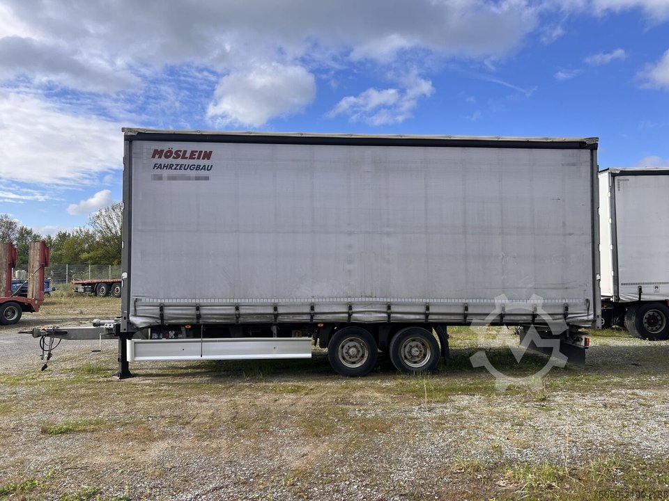 Möslein TPF 11-D Schwebheim  Tandem- Planenanhänger Durchladen