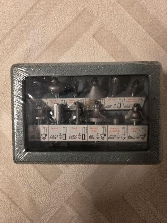 Fräser set Powerfix Profi 13 Teilig