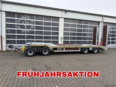 Möslein T 4 VB H2  neuer 4 Achs Tieflader hydraulischen Rampen
