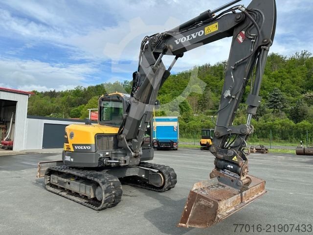 VOLVO EC88D,Verstellausleger,Powertilt,Klima, 3 Löffel