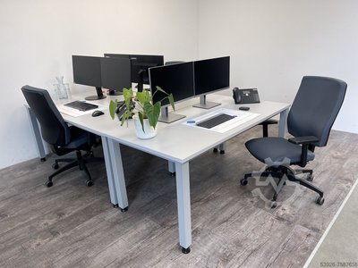 Großbüro Auflösung, Büromöbel, Dauphin Interstuhl, FM, only 10 each left