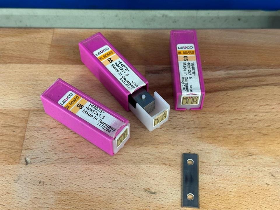 1800224 Индексируемые вставки Leuco 40x12x1,5