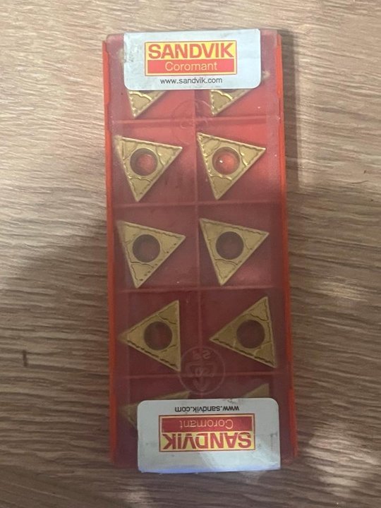 Sandvik Coromant cutting inserts TCMT 16 T3 04-MM 2025