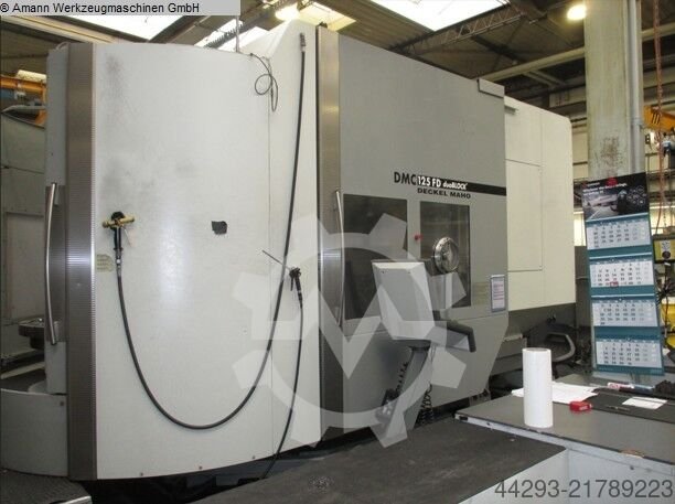 Deckel Maho DMC125 FD duoBLOCK