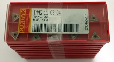 100 Stk. Sandvik Coromant Wendeschneidplatten TNMG 110304 H1P
