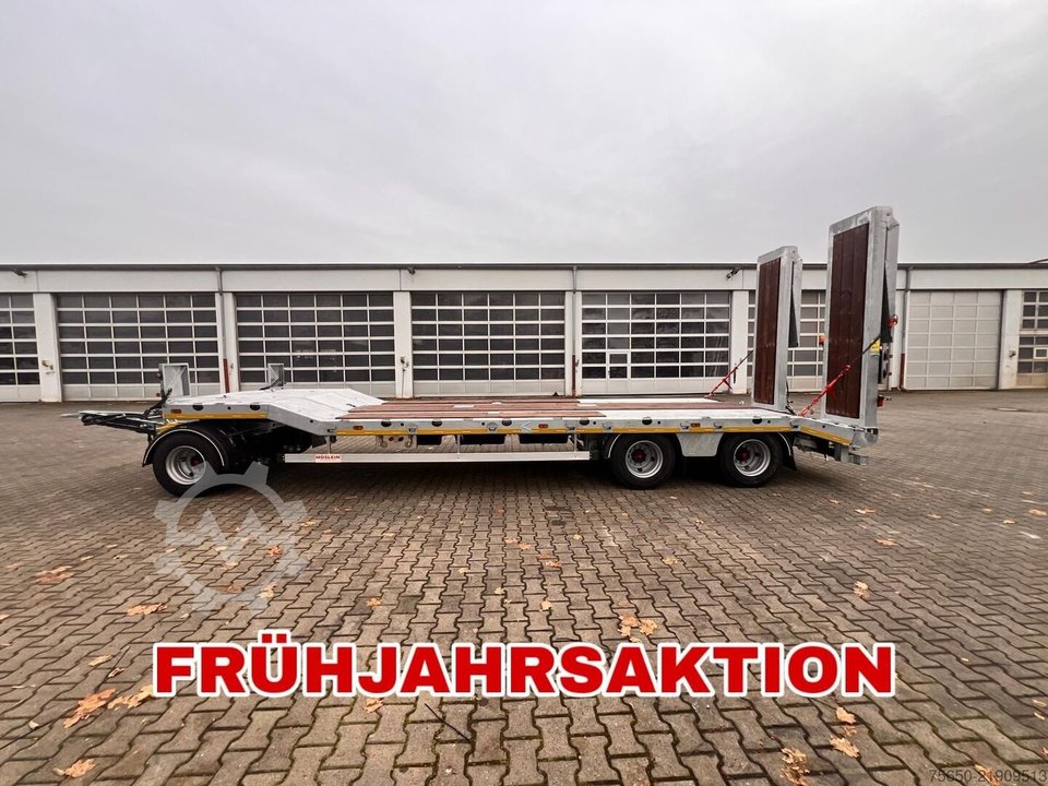 Möslein T 3-6,60 VB 2t  3 Achs Tieflader, Luftgefedert