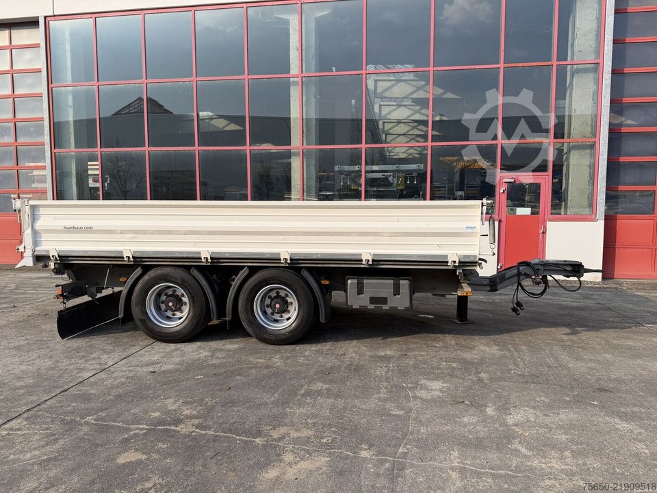  TK  14 t Tandemkipper- Tieflader