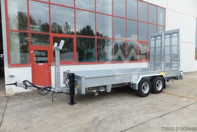 Möslein TT 11-E6x2  Tieflader für Fräsen breiten Rampen, Neu