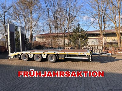 Möslein TT 34 Zugrohr Gerade  34 t GG Tridem- Tieflader 3 Achs, gelenktNeufahrzeug