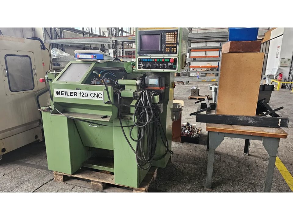 WEILER 120CNC CNC-Präzisionsdrehbank