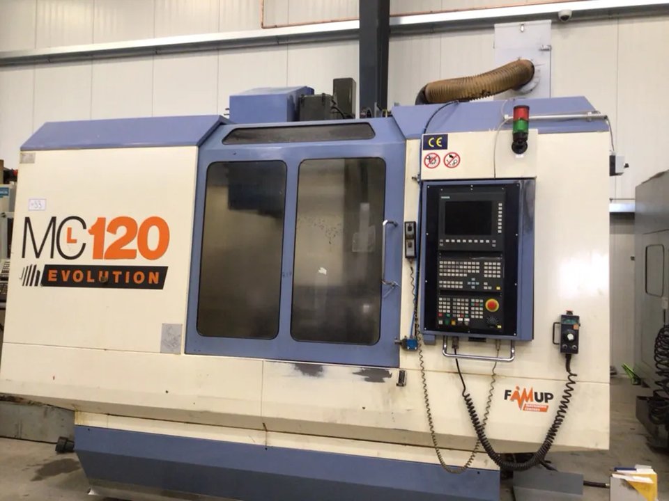 2000 FAMUP MCL 120 Evolution CNC Universal-Bearbeitungszentren