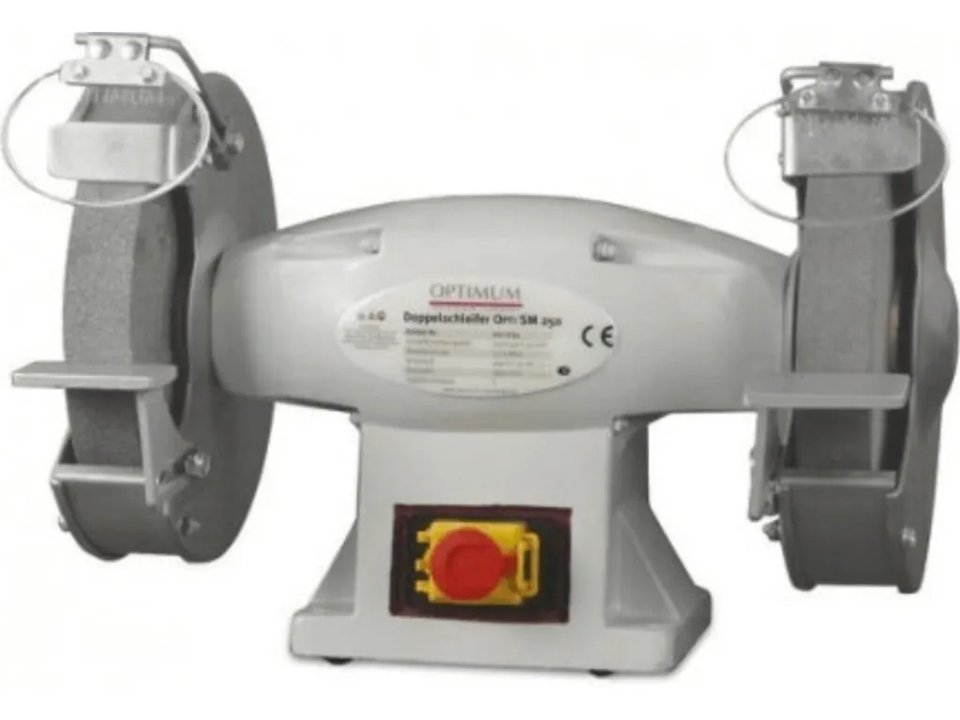 OPTIMUM Opti SM 200 Doppelsteinschleifer