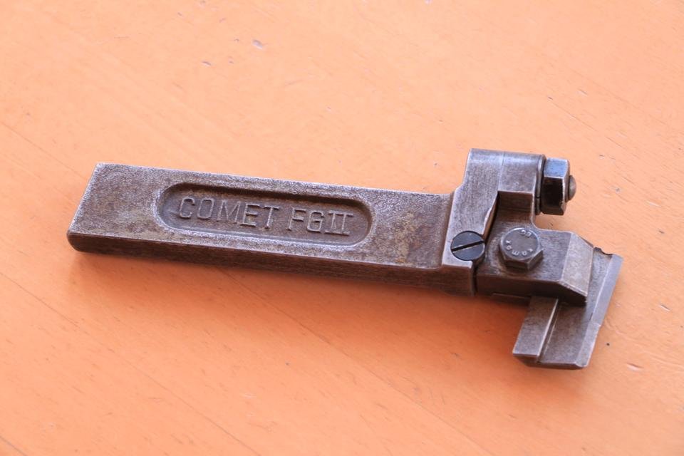 KOMET FG II Außen Gewindeschneidhalter Drehmaschine 60° Messer 2