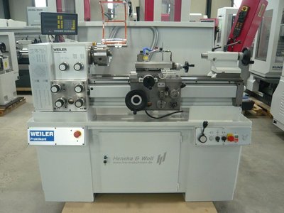 Weiler Praktikant 160B Drehmaschine 3Achs Digitalanzeige K&C Neu