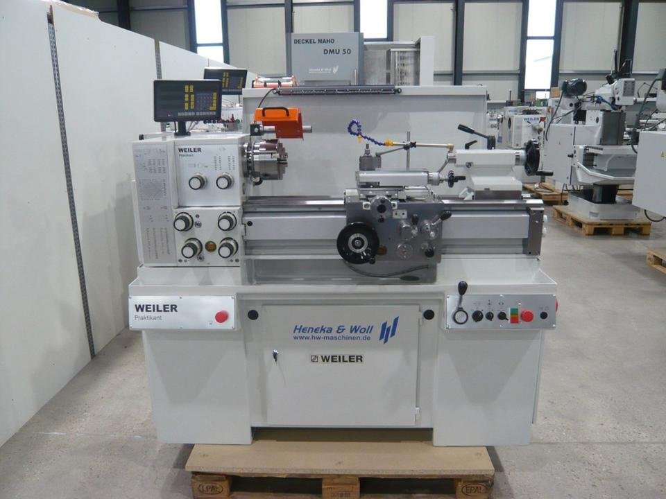 Weiler Praktikant 160B Drehmaschine 3 Achs Digitalanzeige K&C GEO