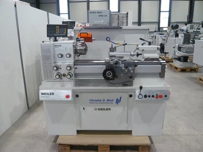 Weiler Praktikant 160B Drehmaschine 3 Achs Digitalanzeige K&C GEO