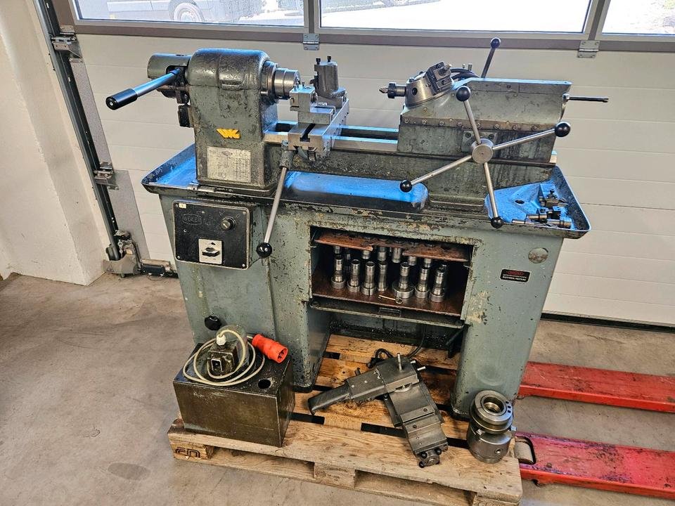 Weiler Revolverdrehbank Drehmaschine Drehbank Spannzangen