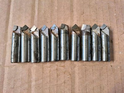 10x Drehstahl d=10mm für Drehmaschine Spindelwerkzeug