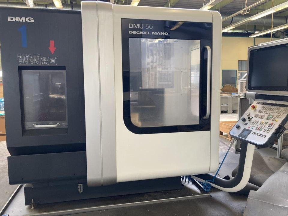 DMG DMU 50 Cover Maho CNC Універсальна фрезерна машина BAZ використовується