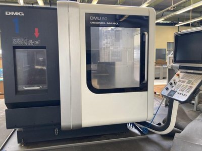 DMG DMU 50 Cover Maho CNC Універсальна фрезерна машина BAZ використовується