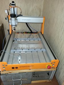 Stepcraft D-420 CNC Fräse mit sehr viel Zubehör