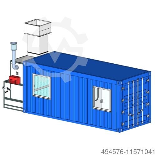  20DV Container-Spritzkabine