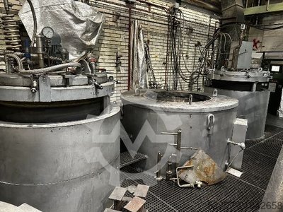 Indutherm Schacht-Schutzgasofen (Topfofen)