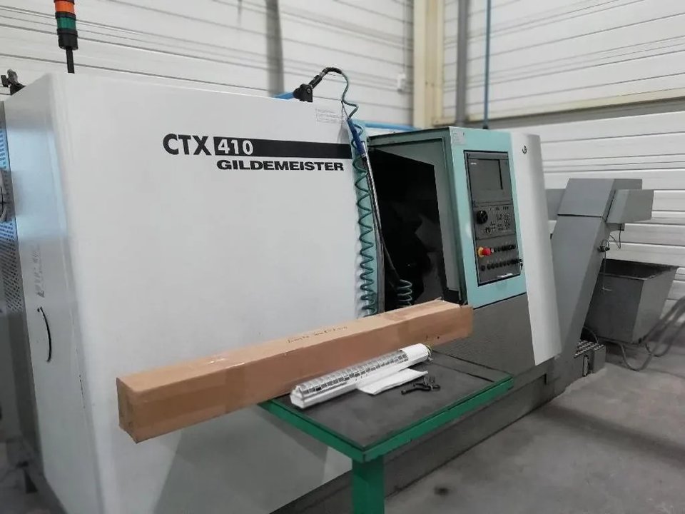 GILDEMEISTER CTX 410 2-Achs-CNC-Drehbank