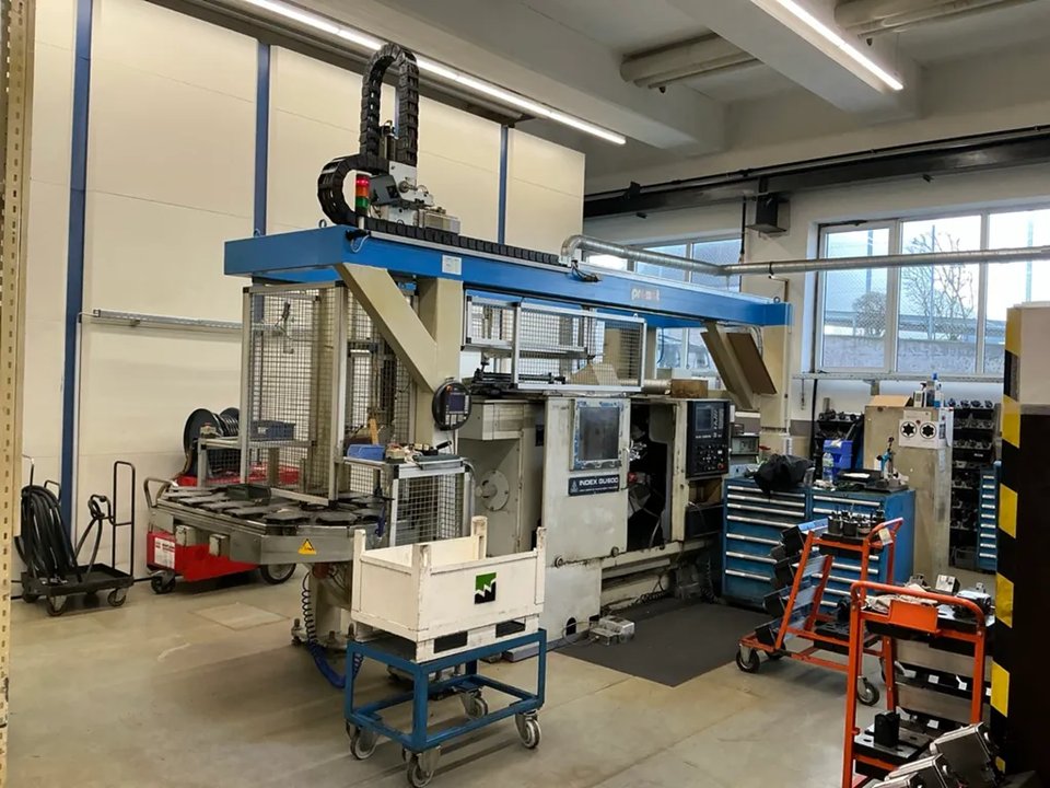 INDEX GU600 CNC-Drehmaschine
