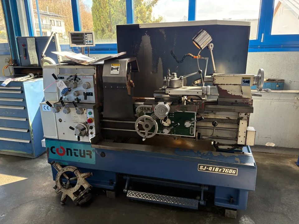SAEILO CONTUR SJ-410-760 G Leit- und Zugspindeldrehmaschine