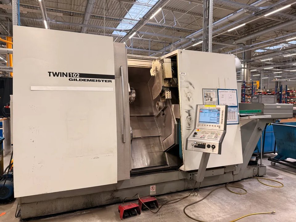 DMG GILDEMEISTER TWIN 102 CNC токарний центр